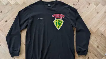 MANASTASH 코튼 T셔츠 M 사이즈 블랙