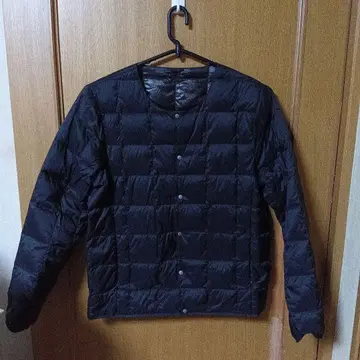 타이온 이너 다운 자켓 L 블랙