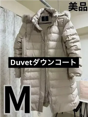 DUVET 다운 다운코트 여성용 새상품급 고급 따뜻한 슬림