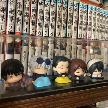 주술회전 가챠 피규어 5체 세트