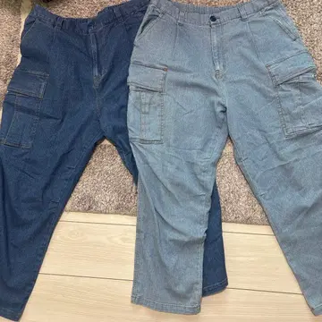 zip five 카고 팬츠 L 사이즈/네이비/블루/남성용