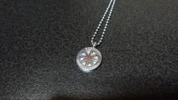 반델 티타늄 목걸이 실버