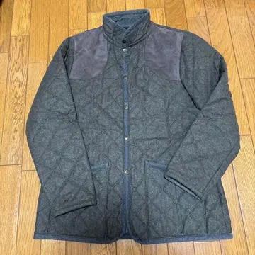 한정판 콜라보! 빔즈 구매! 라벤햄 울 퀼팅 자켓 52 별주 그레이