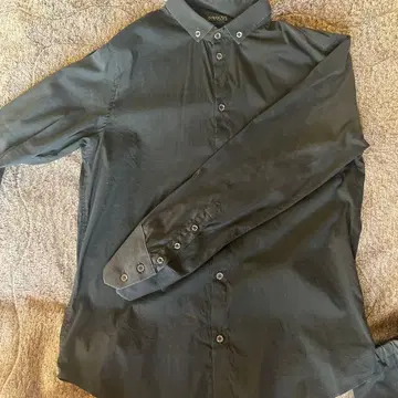 PATRIZIA PEPE 블랙 긴팔 셔츠