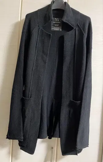 Y's 블랙 면 가디건 긴팔 M 상당