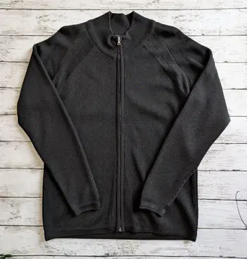 폴스미스 컬렉션 남성용 가디건 riri 지퍼 M 블랙 울
