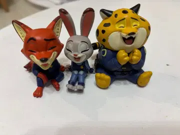 주토피아 가챠가챠 세트