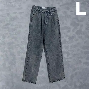 ADRER 빈티지 메이크 와이드 테이퍼드 데님