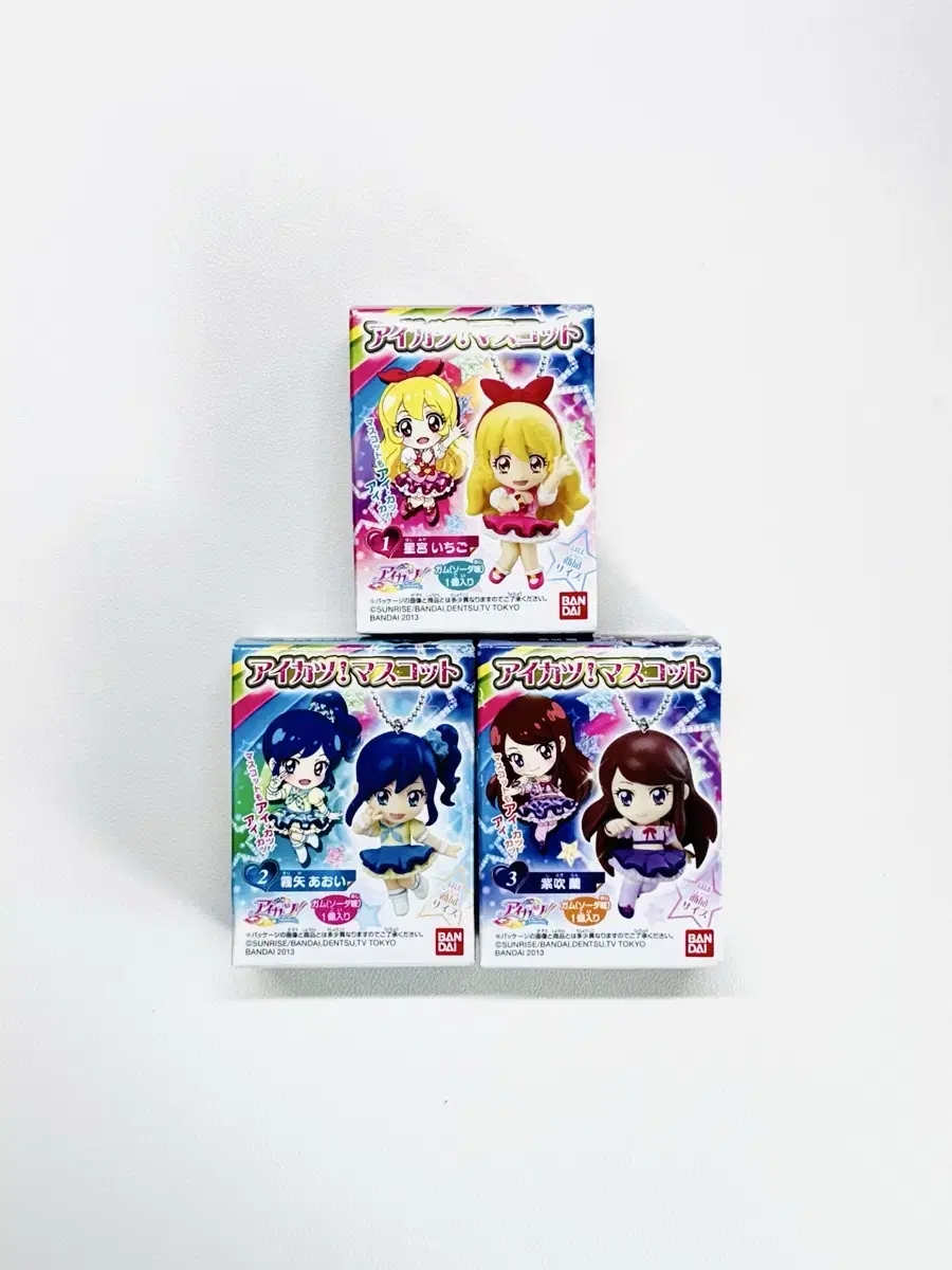 [Vintage Toy] Aikatsu Figure Keychain Strap Aikatsu Star Vintage Toy