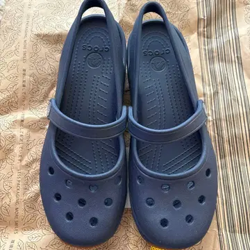 크록스 네이비 멜리 제인 샌들