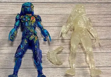 프레데터 레어 피규어 2체 세트 스텔스 서모