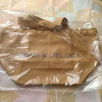 [ 한정판 ] DEAN&DELUCA 차리티 토트백 카페오레 S