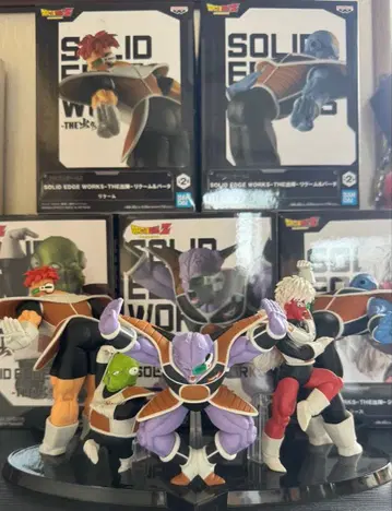 드래곤볼 기뉴 특전대 5체 세트