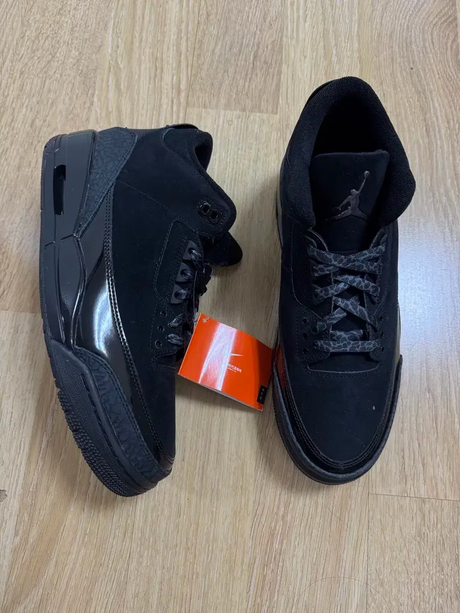 [280 New Product] Nike Jordan 3 Retro Black Cat All Black Triple Black