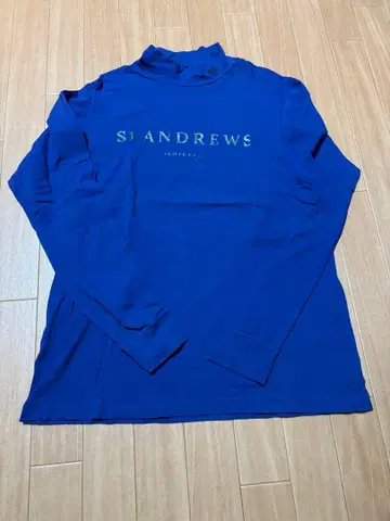 St Andrews 터틀넥 셔츠 LL 파랑