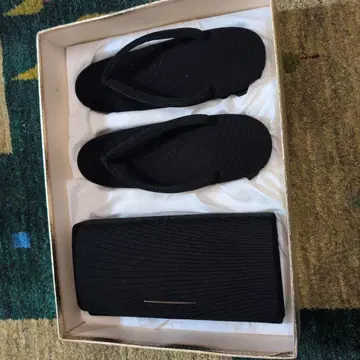 블랙 조리 와 파우치 세트 21.5~22