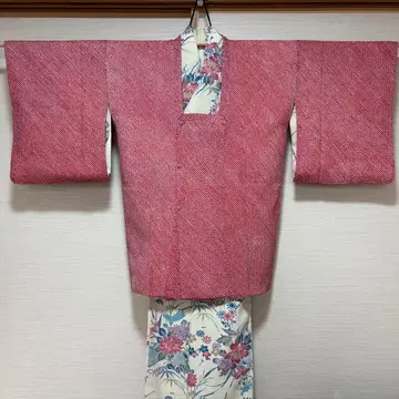 총 시보리 도행 코트 실크 100%