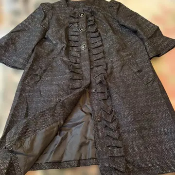 and Love 프릴 장식 아우터 라메