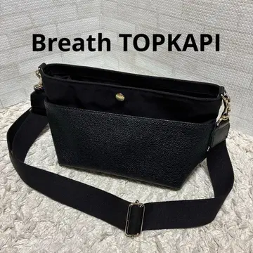 새상품급 Breath TOPKAPI 숄더백 블랙 탑카피