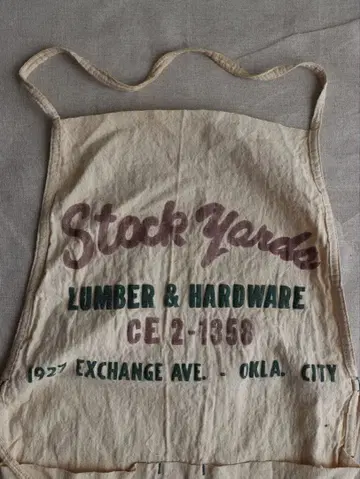 50's 워크 에이프런 Vintage