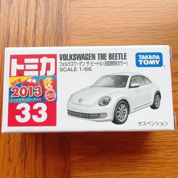 미사용 새상품 토미카 33 폭스바겐 비틀 초회 특별 컬러 신차 씰