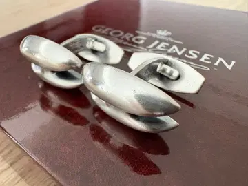 레어 Hans Hansen 커프 링크스 모델 612 부속품 없음