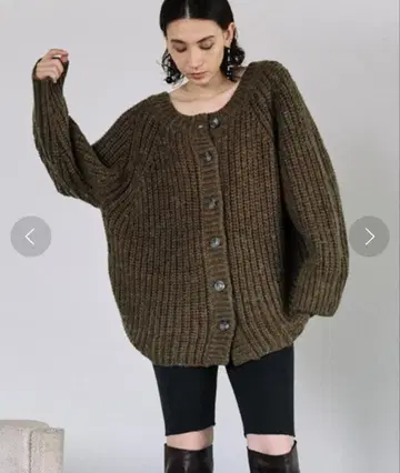 택 포함 새상품 GALLARDAGALANTE 2WAY 편직 니트