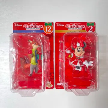 Disney 크리스마스 오너먼트 제일복권 2025 피규어 세트