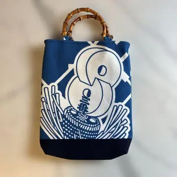 에도 소방 공원지 모구미 삼번 죽수 일본 정통의상 소품 백 축제 오미코시