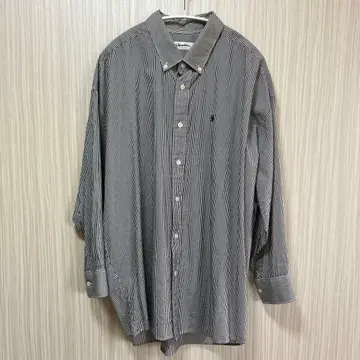 짐플렉스 여성용 셔츠 오버 사이즈 스트라이프