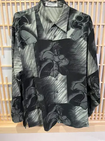 90s GREENCLUBS 실베스터 캣 긴팔 셔츠 사이즈 4