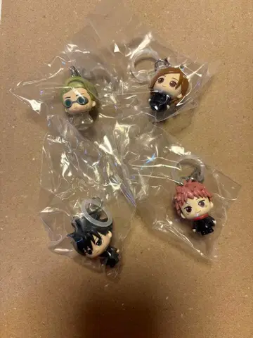 주술회전 메지루시 액세서리 4종 세트