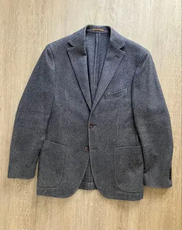 바니스뉴욕 Royal Hem 울 자켓 아줄로 컬러