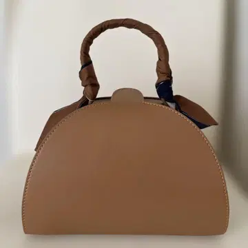 새상품급 YAMADAYA PECHINCHAR 브라운 핸드백