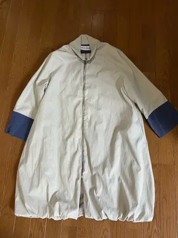 odds.on.complex 롱 코트 아이보리/네이비