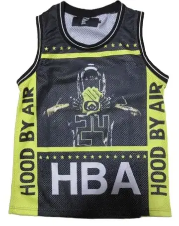 [ L 사이즈 ] HOOD BY AIR 후드 바이 에어 메쉬 탱크탑