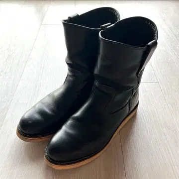 REDWING 레드윙 90s USA제 페코스 부츠 세로 깃털 택 8E