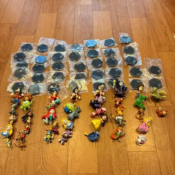 디즈니 피규어 세트 100주년 미니 피규어 37개