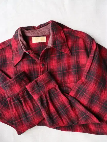 40s PENDLETON 플란넬 셔츠 Vintage