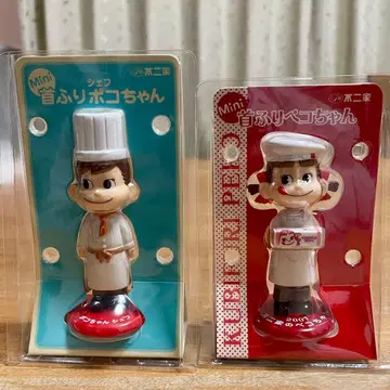 후지야 Mini 고개 까딱 페코짱 포코짱 세트