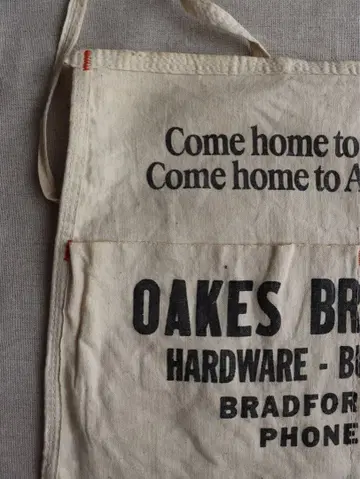 60's 워크 에이프런 Vintage