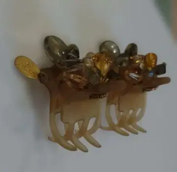 Complex Biz 베이지 클립 2개 세트