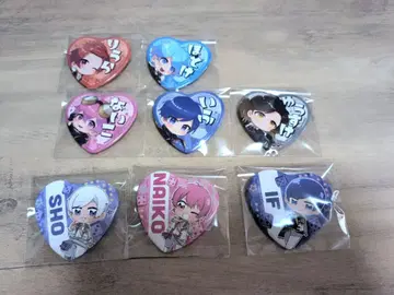 이레이스 하트 캔뱃지 세트