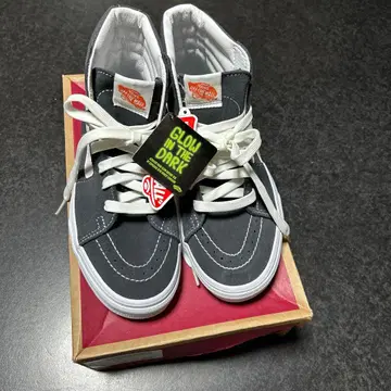 Vans Sk8-Hi 그레이 23.5cm 축광