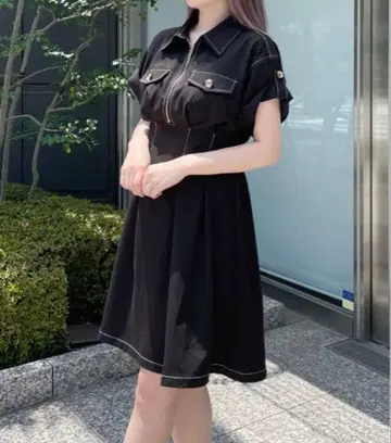 턱 CPO 원피스 abc une face