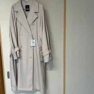W CLOSET 베이지 트렌치코트