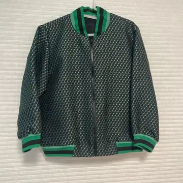 안나수이 블랙 그린 자켓