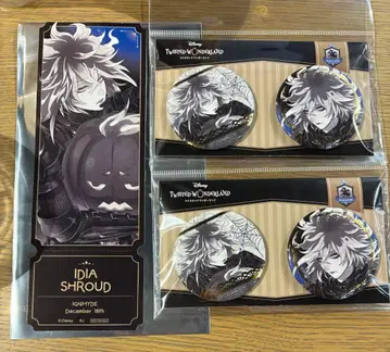 AGF 한정판 금박 캔뱃지 세트 이데아 슈라우드 트위스테