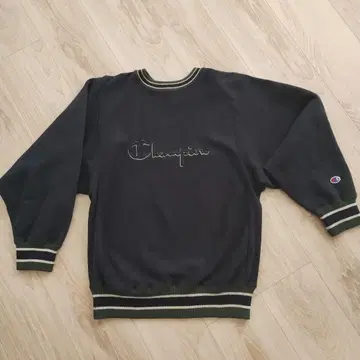 90s 미국제 Champion 리버스 위브 네이비 그린