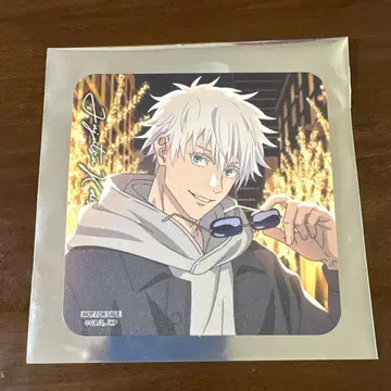 주술회전 마루큐브 마루빌 콜라보 메뉴 고죠 사토루 코스터